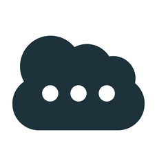 Cloud Computing Vector Icon