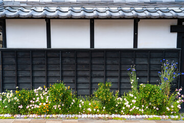 日本家屋の塀
