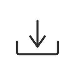 Download icon illustration, install symbol