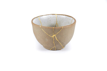Japanese handmade Kintsugi cup