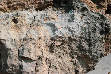 Beautiful sea stone texture, background.