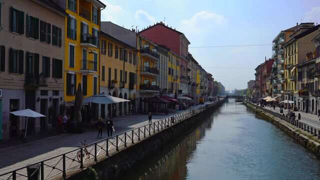 Milano Navigli - Ripa di Porta Ticinese - Naviglio Grande Canal