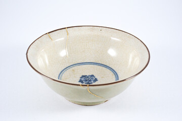 Isolated Japanese Kintsugi