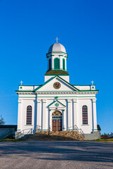 Fototapeta na wymiar St. Joseph's Catholic Church in St. Georges, Newfoundland Labrador
