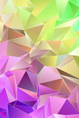 Abstract Low-Poly background. triangulated texture. Design 3d. Polygonal geometrical pattern. Triangular modern style