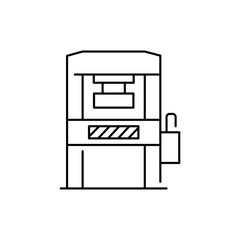 Welding machine olor line icon. Pictogram for web page, mobile app, promo.