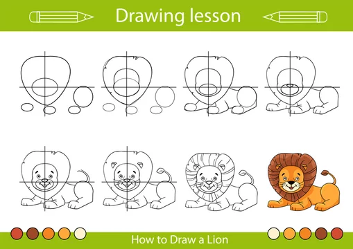 Coloring Pages | lion coloring pages coloring pages easy kids drawing lion-saigonsouth.com.vn