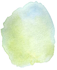 Watercolor hand drown abstract splater