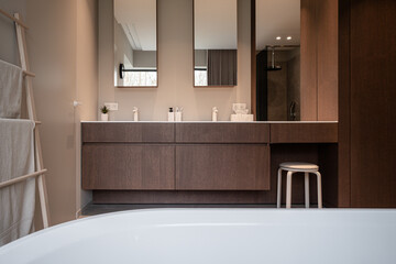modern bathroom interior