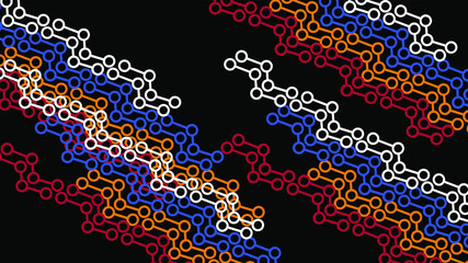 Obraz premium abstract vector modern background. Banner wallpaper design