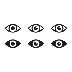 Eye vector icon