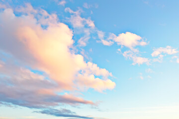 blue sky clouds background abstract skyline landscape nature paradise air