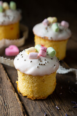 Easter cupcakes. Holiday sweets