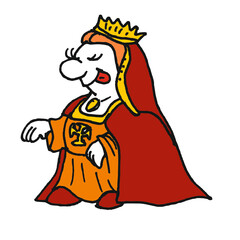 Giovanna la pazza, regina di Castiglia (Comics, illustration)