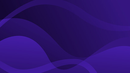 Abstract dark violet wave shape background 