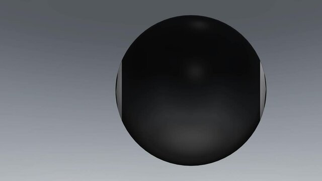 Billiard 8 ball for multipurpose use of projects