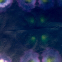 Multi Tie Die Fabric. Spray Paint Spots.