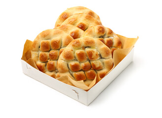 Chinese Cake on white background