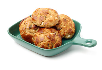 Chinese Cake on white background