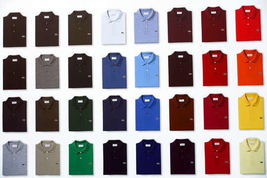 &eacute;talage de polos