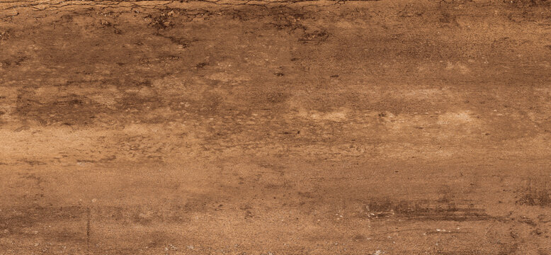 Rustic Marble Texture Background With Cement Effect In Brown Colored Design, Natural Marble Figure With Sand Texture, It Can Be Used For Interior-Exterior Home Decoration and Ceramic Tile Surface.