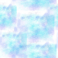 Obraz premium Seamless pattern of transparent blue and pink elements on a light background for textiles.