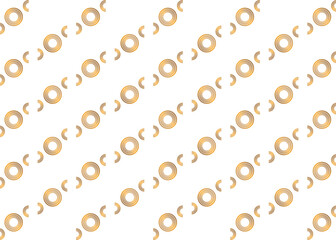 Memphis style White background in pop art style.