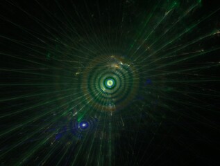 Imaginatory fractal background generated Image