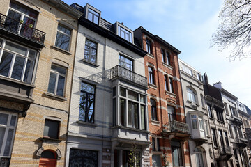 Brüssel: Schöne Altbau-Fassaden	