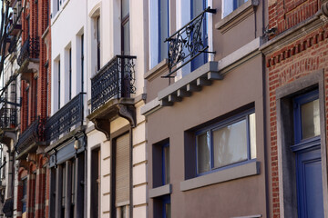 Brüssel: Schöne Altbau-Fassaden	