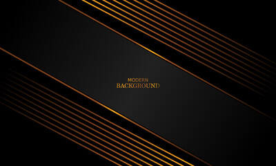 Luxury abstract background with golden lines, perfect for cover, posters, flyers, website backgrounds, etc.