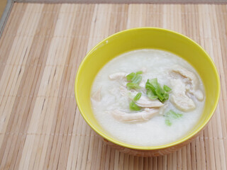 チキンスープのお粥