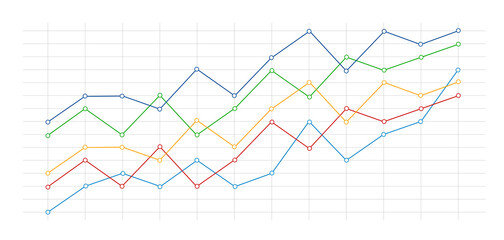 grafico economia, istogrammi, statistiche	
