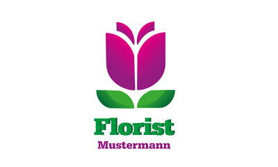 Florist Logo , Blume