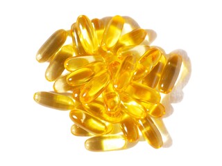 Picture of cod liver oil omega 3.	
