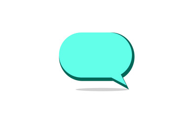 Chat Bubble Icon. Vector illustration.