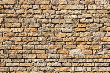 Obraz premium Background of decorate sand stone wall surface