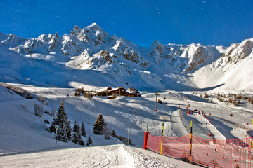 Courchevel 1850 Three Valleys Ski Resort French Alps France