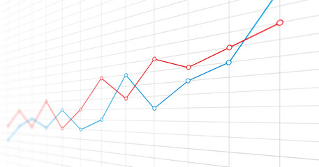 grafico economia, istogrammi, statistiche