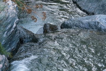 Sierra Nevada river in southern Spain