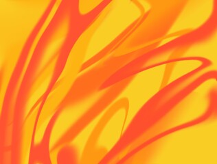 abstract orange background with flames