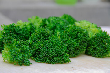 BROCOLI SALUDABLE RECIÉN COCINADO