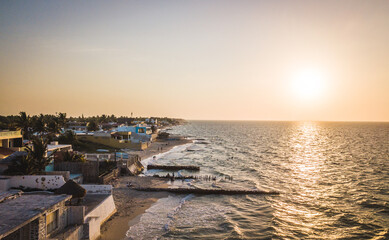 Playa Chelem en Yucatán