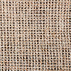 Texture of vintage burlap close up. Square shape. Grid