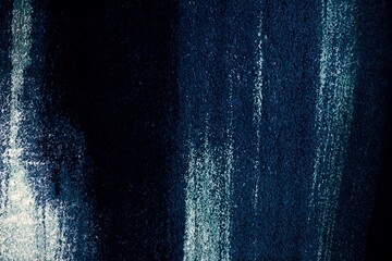 Dark blue grunge background. Old rustic texture with copy space
