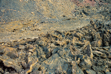 Volcanic desert landscape