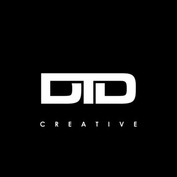 DTD Letter Initial Logo Design Template Vector Illustration