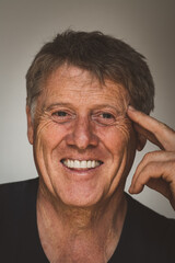 Reifer, sympathischer Mann