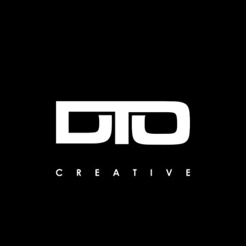 DTO Letter Initial Logo Design Template Vector Illustration
