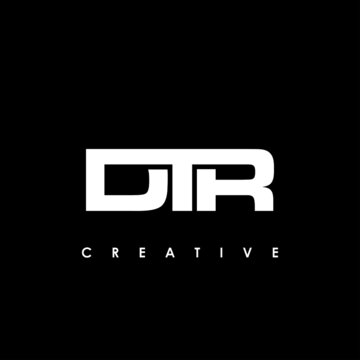 DTR Letter Initial Logo Design Template Vector Illustration